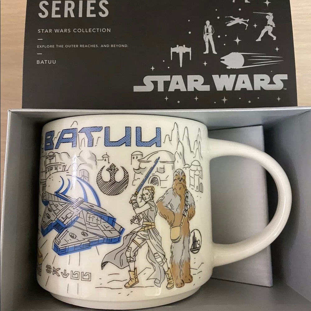 2021. New in box. Starbucks Star Wars Been there series. Batuu